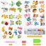 Diamond Painting Kinder Set, Diamond Painting sticker, DIY 5D Malen Basteln Tier Diamant Painting Anfänger, Spielzeug für Kleinkinder Aufkleber Ab 4+ Jahre Mädchen Junge Geschenke