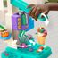 Play-Doh Bunte Regenbogen Eismaschine, 2 x 56g einfarbig & 3 x 56g zweifarbig, Spielküchen-Set mit Zubehör, kreatives Spielen für Kinder ab 3 Jahren