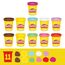 Play-Doh Bunte Konditorei mit Spielzeug-Ofen, Werkzeugen, Accessoires und 11 Dosen Knetmasse zum Formen, Backen und Dekorieren, Bastel-Set für Mädchen und Jungen ab 4 Jahren