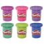 Play-Doh 6er-Pack Funkelknete, besondere Farben mit Glitzer, für mehr Kreativität und fördert die Feinmotorik, Bastel-Set perfekt als Ergänzung, kreatives für Kinder ab 3 Jahren