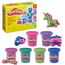 Play-Doh 6er-Pack Funkelknete, besondere Farben mit Glitzer, für mehr Kreativität und fördert die Feinmotorik, Bastel-Set perfekt als Ergänzung, kreatives für Kinder ab 3 Jahren