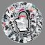 LYLSDSB 50 Stück Sexy Girl Aufkleber Vinyl Schwarz und weiß Stickers,Wasserflasche Laptop Fahrrad Skateboard Motorrad, Wasserdicht Anime Aufkleber für Kinder Erwachsene Jugendliche
