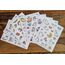 Einhorn Glitzersticker Über 160 Stück, Glitzer Sticker, Einhorn Geschenk für Mädchen Einschulung, Schultüte Füllung