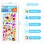 Vicloon 3D Aufkleber, 30 Verschiedene 3D Stickers 550+ Geschwollene Aufkleber