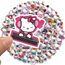 Sanmatic 100 Stück Kitty Laptop-Aufkleber, Stoßstange, Skateboard, Wasserflaschen, Computer, Telefon, Gitarre, Cartoon-Aufkleber für Kinder und Teenager