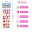 Vicloon 3D Aufkleber für Kinder, 30 Verschiedene 3D Stickers 500+ Geschwollene Aufkleber für Jungen Mädchen and Lehrer Belohnungssticker