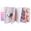 Depesche 12072 TOPModel Iceworld Create your Fantasy Friend - Mal- und Stickerbuch mit 24 Seiten zum Gestalten fantastischer Wesen, Malheft mit Stickerbogen und Spiralbindung