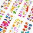 Vicloon 3D Aufkleber, 28 Verschiedene 3D Stickers 500+ Geschwollene Aufkleber
