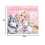 Depesche 12072 TOPModel Iceworld Create your Fantasy Friend - Mal- und Stickerbuch mit 24 Seiten zum Gestalten fantastischer Wesen, Malheft mit Stickerbogen und Spiralbindung