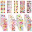 Vicloon 3D Aufkleber für Kinder, 30 Verschiedene 3D Stickers 500+ Geschwollene Aufkleber für Jungen Mädchen and Lehrer Belohnungssticker