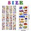 Cobee 3D-Aufkleber für Kinder, 12 Bögen, Auto-Thema, Kinderaufkleber, Lehrer, Belohnungsaufkleber, DIY-Dekoration, Aufkleber für Mädchen, Jungen, Lehrer, Basteln, Scrapbooking