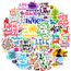 Sticker Sprüche 100 Pcs Motivationssticker, Positive Affirmationen Inspirierende Motivation Sprüche Aufkleber, Wasserfeste Vinyl Sticker für Laptop Scrapbooking Journaling Skateboard Snowboard usw