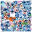 100 Stück Stitch Aufkleber für Laptop, Stoßstange, Skateboard, Wasserflaschen, Computer, Telefon, Gitarre, Cartoon-Aufkleber für Kinder, Teenager und Erwachsene