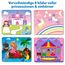 Skillmatics Bastelaktivität - Pünktchen spaß!, Stickerkunst ohne Saubermachen, Geschenke für Kinder von 3 bis 7, Vervollständige 8 Bilder voller Prinzessinnen & Einhörner