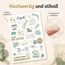 230 Sticker Hochzeit Gästebuch, transparente Aufkleber Hochzeit, Hochzeitssticker für Gästebuch, Fotoalbum und Scrapbook