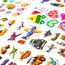 Vicloon 3D Aufkleber für Kinder - 36 Blätter mit Lebendigen Designs für Jungen, Mädchen und Lehrer als Belohnung