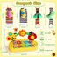 jerryvon Baby Spielzeug 6 Monate, Baby Musikspielzeug Sensorik Set Mit 4 Rasselsocken Motorikspielzeug, Licht & Verstellbarem Sound Music Babyspielzeug, Geschenk für Jungen Mädchen 6-12 Monate