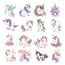 100 Einhorn Aufkleber, Wasserfeste Vinyl Stickers für Auto Motorräder Laptop Fahrrad Skateboard Snowboard Gepäck Aufkleber MacBook iPad und mehr