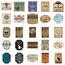 Zaubertrank Flasche Sticker,50 Stück Potion Sticker Set Wasserfest Graffiti Aufkleber für Laptop Skateboard Wasserflasche Koffer Helm Fahrrad Handy Scrapbook,Geschenk für Kinder Teenager Erwachsene
