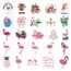 Flamingo Sticker,50 Stück Süße Aufkleber Set Wasserfeste Vinyl Aufkleber für Skateboard Laptop Koffer Helm Motorrad Auto Fahrrad Handy,Geeignet für Erwachsene Kinder