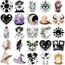 Hexe Sticker 50 Stück,Witchy Sticker Set Wasserfest Graffiti Aufkleber,Aesthetic Sticker für Laptop Skateboard Koffer Helm Auto Fahrrad Handy Scrapbook,Geschenk für Kinder Teenager Erwachsene