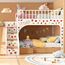 Cobee 3D Puffy Aufkleber für Kinder, 12 Blätter Schaumstoff Gemüse Obst farbige Kinder Aufkleber für Scrapbooking Lehrer Belohnungsaufkleber DIY Dekoration Aufkleber für Jungen Mädchen