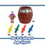 TOMY Offizielles Kinderspiel Pop Up Pirate, Hochwertiges Aktionsspiel für die Familie, Piratenspiel zur Verfeinerung der Geschicklichkeit Ihres Kindes, Popup Spiel