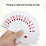Wugauwor Wasserfeste Plastik Spielkarten, 2 Kartendecks, Rot und Blau, Professionelle Plastik Pokerkarten, Kunststoff Spielkarten, Poker Kartendeck, Poker Karten für Blackjack, Canasta Kartenspiel