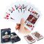 WUGAUWOR Wasserfeste Spielkarten, Rote Plastik Pokerkarten, 2 Decks Kunststoff Poker Karten, Plastikspielkarten, Professionelle Standard Spielkarten für Canasta, Texas, Go Fish, Blackjack Kartenspiele