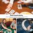 Wugauwor Wasserfeste Plastik Spielkarten, 2 Kartendecks, Rot und Blau, Professionelle Plastik Pokerkarten, Kunststoff Spielkarten, Poker Kartendeck, Poker Karten für Blackjack, Canasta Kartenspiel