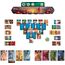 Asmodee 7 Wonders Duel, Grundspiel, Kennerspiel, Strategiespiel, 2 Spieler, ab 10+ Jahren, 30 Minuten, Deutsch