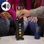 Droppen oder Floppen, elektronisches Partyspiel von den Machern von Trivial Pursuit - Deutsche Version, schneller Spielverlauf für viel Action