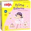 HABA Prima Ballerina – Tanzspiel für 2-6 Kinder – Zum Figuren Nachtanzen – Kooperatives Spiel zum Thema Ballett ab 4 Jahren – 1005979001