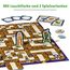 Ravensburger 26687 - Labyrinth Glow in The Dark - Familienklassiker mit Leuchtfarbe, Spiel für Kinder und Familien ab 7 Jahren - Gesellschaftspiel geeignet für 2-4 Spieler - Schätze suchen