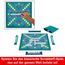 MATTEL GAMES Scrabble Zwei in Eins - Doppelseitiges Brettspiel für schnelles, zwangloses und kooperatives Spiel, inklusive 50 Zielkarten für Scrabble Together, einfache Punktevergabe, HWD45