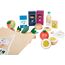 small foot Lebensmittel-Set vegetarisch "fresh" aus Holz, Spiellebensmittel-Set und Rollenspielzeug, ab 3 Jahren, 12284