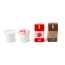 small foot Milchprodukte-Set "fresh" aus Holz, Kaufladen und Kinderküchen Zubehör, 4-teilig, ab 3 Jahren, 11440
