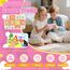 Fippesax Kinder Handy Smartphone Spielzeug, Kinderkamera 2,8" Touchscreen Handy für Mädchen Jungen, 20 lernspiele, Dualkamera, 8GB SD Karte, MP3 Player 3-9 Jahre