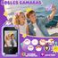 Fippesax Kinder Handy Smartphone Spielzeug, Kinderkamera Handy für Mädchen & Jungen, 20 lernspiele, Dualkamera, 8G SD Karte, MP3 Player, Perfektes Weihnachts für 3-9 Jahre (Lila)