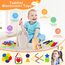 Montessori Spielzeug ab 1 Jahr, Holzspielzeug Kinder Farbe Sortierspiel Baby Spielzeug 1 Jahr Kinderspielzeug ab 1-3 Jahre Geschenk Mädchen Jungen 1 2 3 Jahre Lernspiele ab 1 2 Jahr Motorikspielzeug