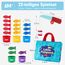 hahaland Baby Spielzeug ab 1 2 Jahr, Angelspiel für Kinder 6 12 Monate, Lernspiele, Motorikspielzeug, Montessori Spielzeug, Fische Angeln Spiel - Kleine Geschenke