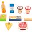 small foot Gefrier- und Kühlwaren-Set "fresh" aus Holz, für Kaufladen und Kinderküche, 9-teilig, ab 3 Jahren, 11441