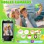 Fippesax Kinder Handy Smartphone Spielzeug, Kinderkamera 2,8" Handy für Mädchen & Jungen, 8G SD Karte, 20 lernspiele, DualKamera, MP3 Player (Grün)