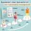 GLÜCKSWOLKE Memo - Spiel für Kinder ab 2 bis 6 Jahre, Montessori Spielzeug - fördert Konzentration + Merkfähigkeit, Lernspiele - Mit 7 Schwierigkeitsstufen, Kinderspielzeug - Neu (40 Karten)