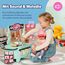 BABY Born Snack Shop - Essensstand für Puppen mit Soundeffekten - 25 Verschiedene Fastfood-Snacks - Hochwertiges Puppenzubehör- Geeignet für Kinder ab 3 Jahren