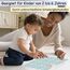 GLÜCKSWOLKE Memo - Spiel für Kinder ab 2 bis 6 Jahre, Montessori Spielzeug - fördert Konzentration + Merkfähigkeit, Lernspiele - Mit 7 Schwierigkeitsstufen, Kinderspielzeug - Neu (40 Karten)