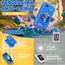 Fippesax Kinder Handy Smartphone Spielzeug, Kinderkamera 2,8" Handy für Mädchen Jungen, 20 lernspiele, Dualkamera, 8GB SD Karte, MP3 Player 3-9 Jahre, Blau