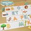 Joozmui Spielzeug ab 3 4 5 6 7 8 Jahre Mädchen, Buchstaben Lernen Lernspiele ab 3-9 Jahre Kinderspielzeug ab 3-11 Jahre Steckpuzzle Holz Montessori Spielzeug ab 3-10 Jahre Junge Einschulung Geschenk