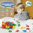 Joozmui Spielzeug ab 3 4 5 6 7 8 Jahre Mädchen, Buchstaben Lernen Lernspiele ab 3-8 Jahre Kinderspielzeug ab 3-8 Jahre Steckpuzzle Holz Montessori Spielzeug ab 3-8 Jahre Junge Einschulung Geschenk