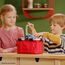 Theo Klein 9661 reisenthel Einkaufskorb carrybag mini, rot I Kaufladen-Zubehör mit Aluminiumrahmen und klappbarem Bügel I Maße: 25 cm x 17,5 cm x 16,5 cm I Spielzeug für Kinder ab 3 Jahren
